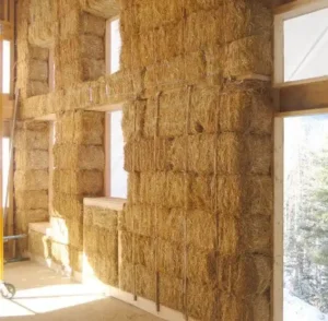 GREEN BUILDING MATERIAL - STRAW BALES