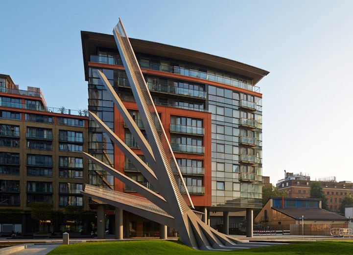 This image is of Merchant Square Ride, London