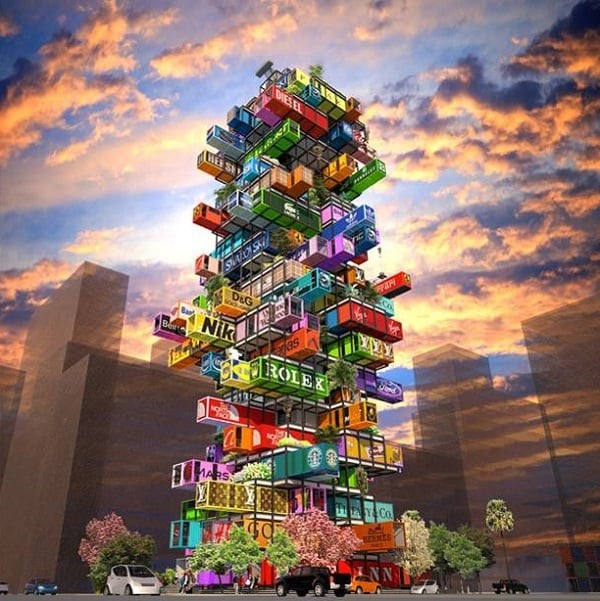This image shows the Hive-Inn Hotel
