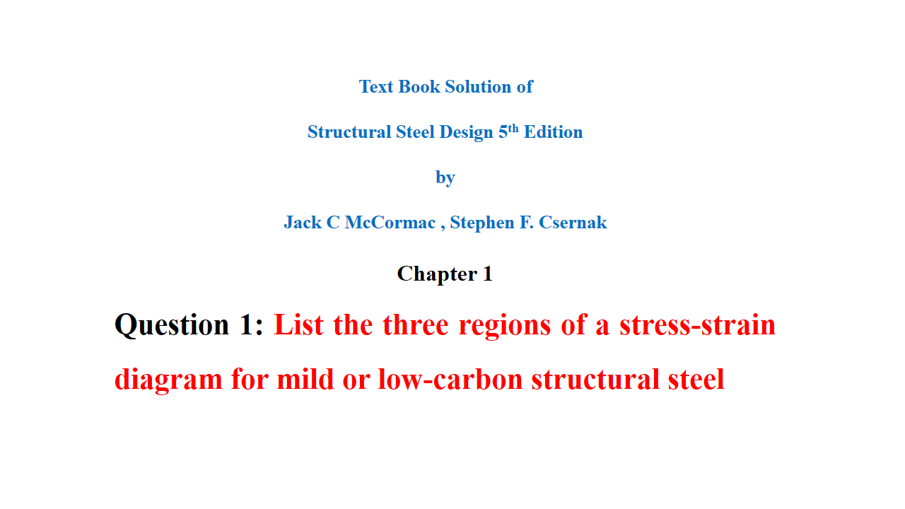 question on stress-strain diagram of ductile steel